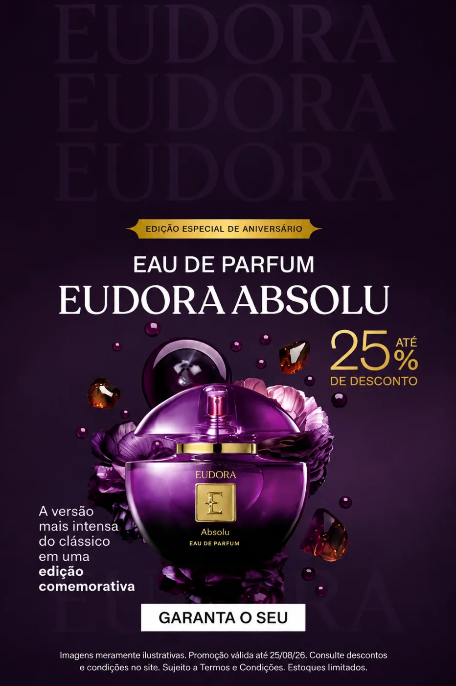 Banner principal 1 (mobile) — Edição especial de fragrância intensa