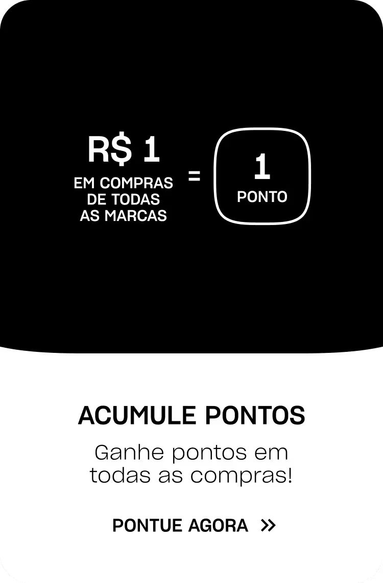 Banner Acúmulo de pontos em todas as compras