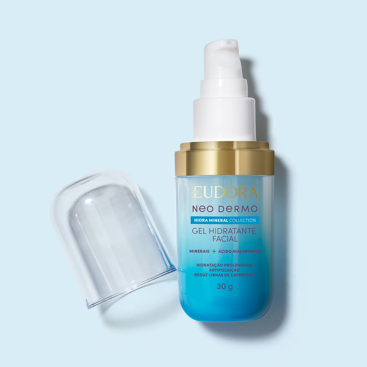 Neo Dermo Combo Neo Dermo: Gel de Limpeza Purific Collection 150g + Gel Hidratante Facial Hidra Mineral Collection 30g + Gel Hidratante Facial Antissinais 45+ Pró Age Collection 50g