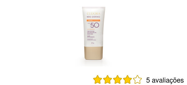 Neo Dermo Combo Neo Dermo: Protetor Solar FPS 50 Sem Cor 40ml + Creme Uniformizador Facial 50g