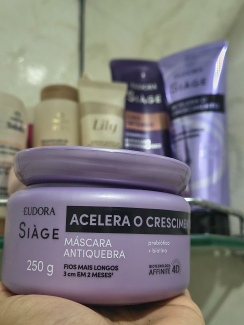 Siàge Máscara Capilar Acelera o Crescimento 250g