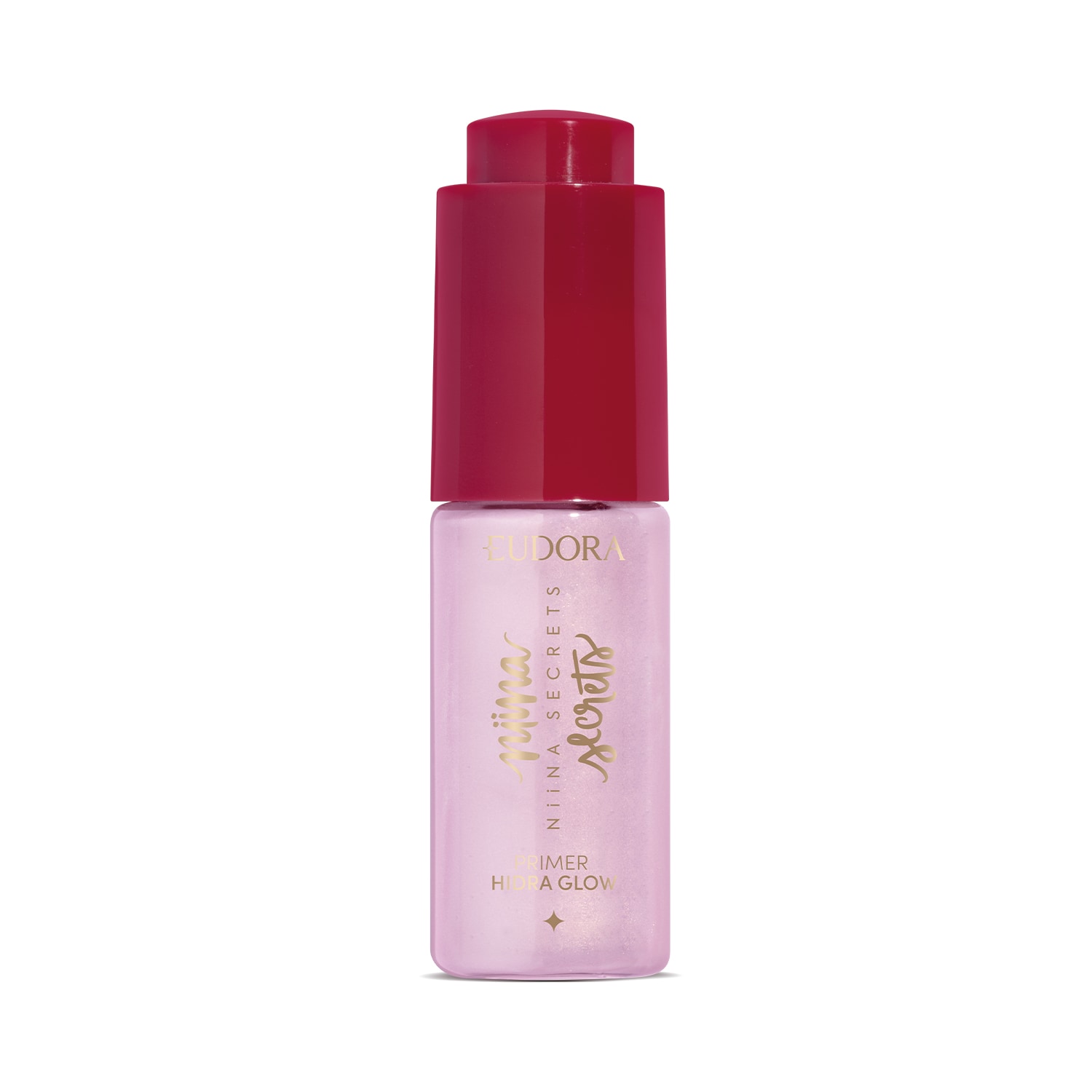 Niina Secrets Combo Niina Secrets: Delineador Crystal Brilho Rose Gold 3g + Hidra Balm Vinho 3,2g + Primer Hidra Glow 16ml