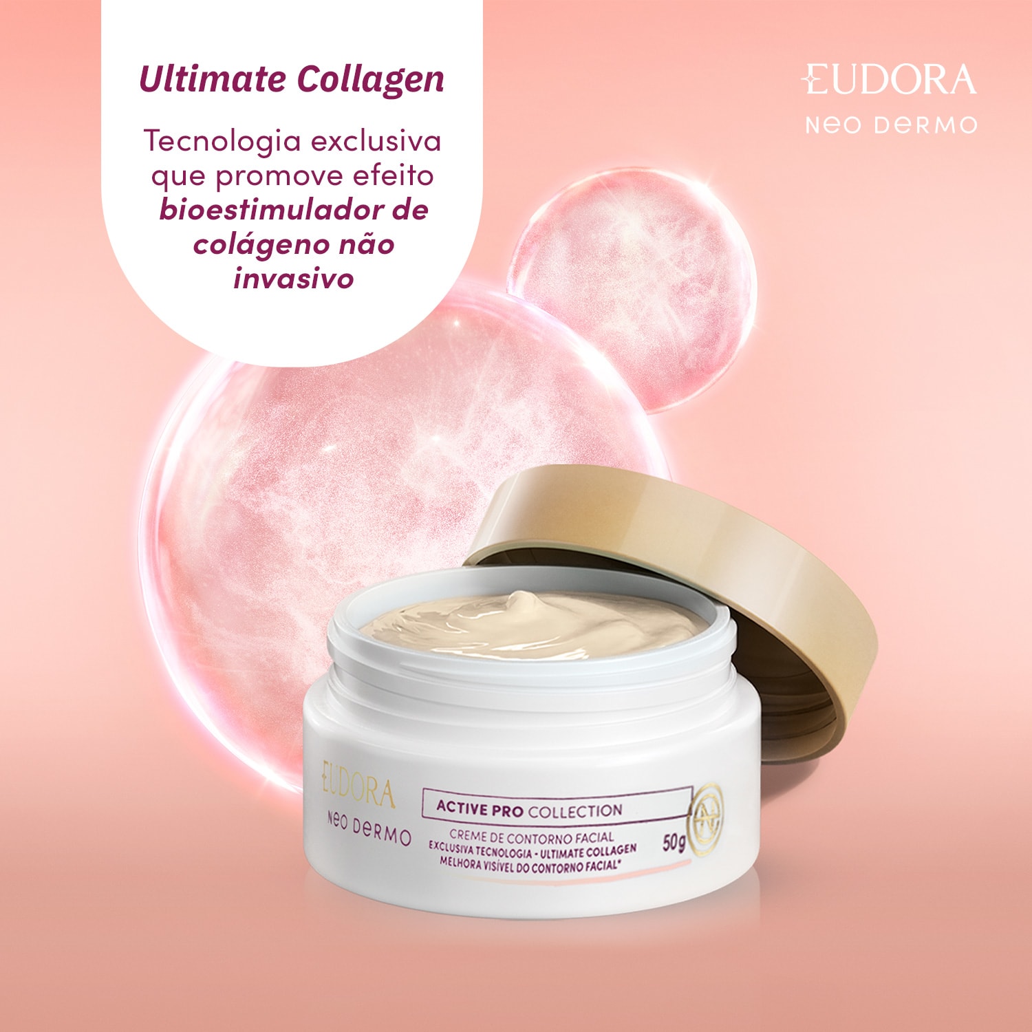 Neo Dermo Combo Presente Neo Dermo: Sérum Bioestimulador 30ml + Creme Contorno 50g + Sacola