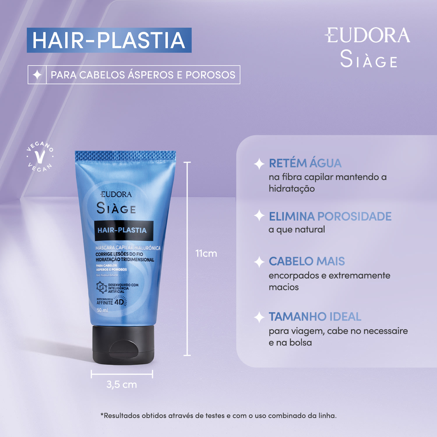 Siàge Máscara Capilar Hair-Plastia 50ml