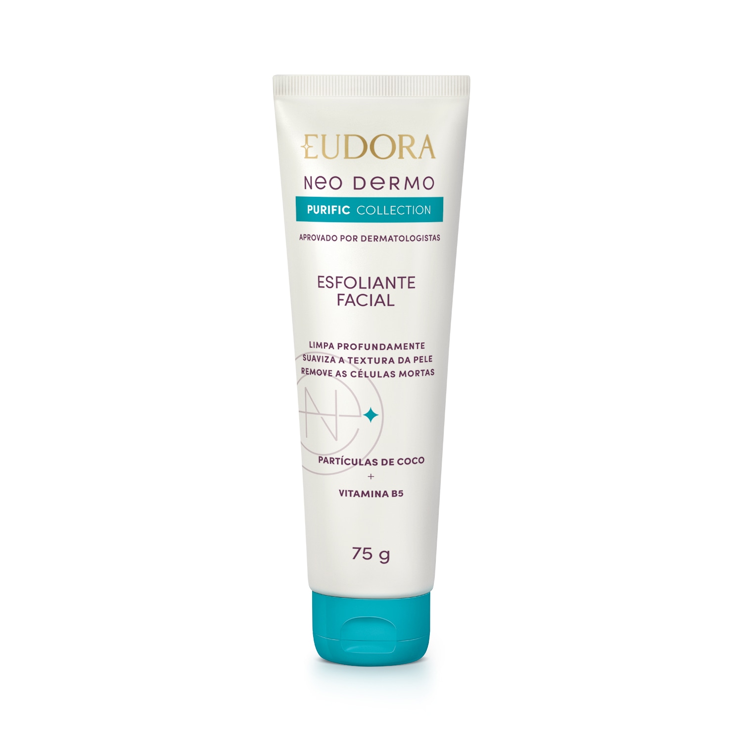 Neo Dermo Combo Neo Dermo: Esfoliante Facial 75g + Protetor Solar Facial COR 1 FPS 70 40ml