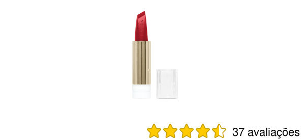 Glam Refil Batom Semi Matte Vermelho Envolvente Amulips 3,4g