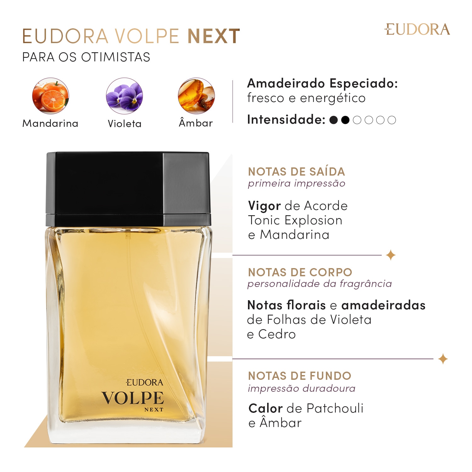 Volpe Next Desodorante Colônia 100ml
