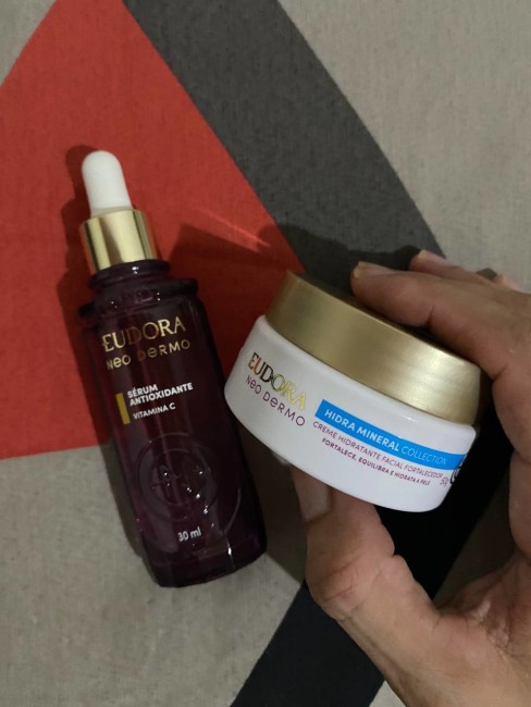 Neo Dermo Combo Neo Dermo: Sérum Antioxidante 30ml + Creme Hidratante Facial Fortalecedor 50g