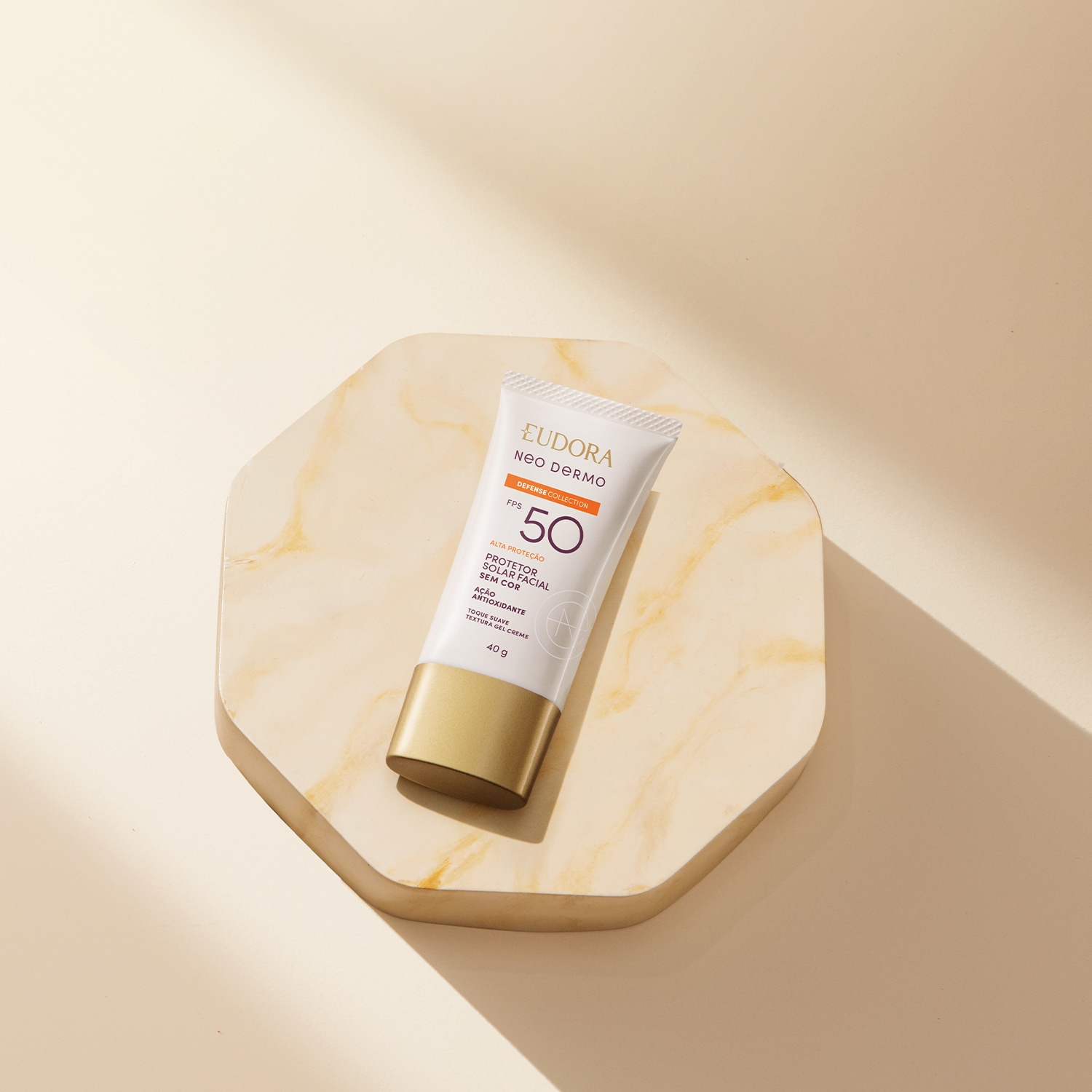 Neo Dermo Combo Eudora Neo Dermo: Sabonete Facial 80g + Hidratante Facial 50g + Protetor Solar 40g