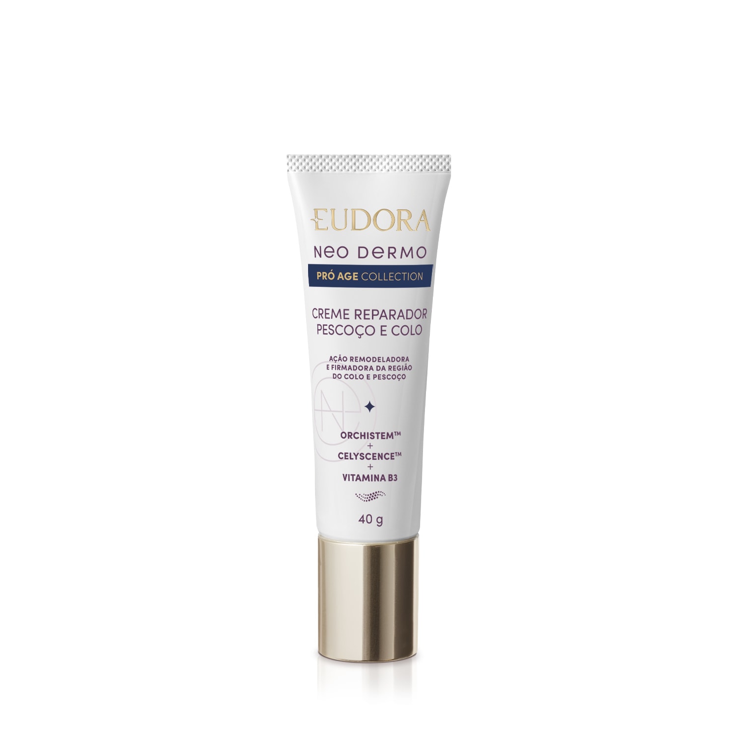Neo Dermo Combo Pró Age Collection: Creme Reparador Pescoço e Colo 40g + Gel Facial Antissinais 30+ 50g