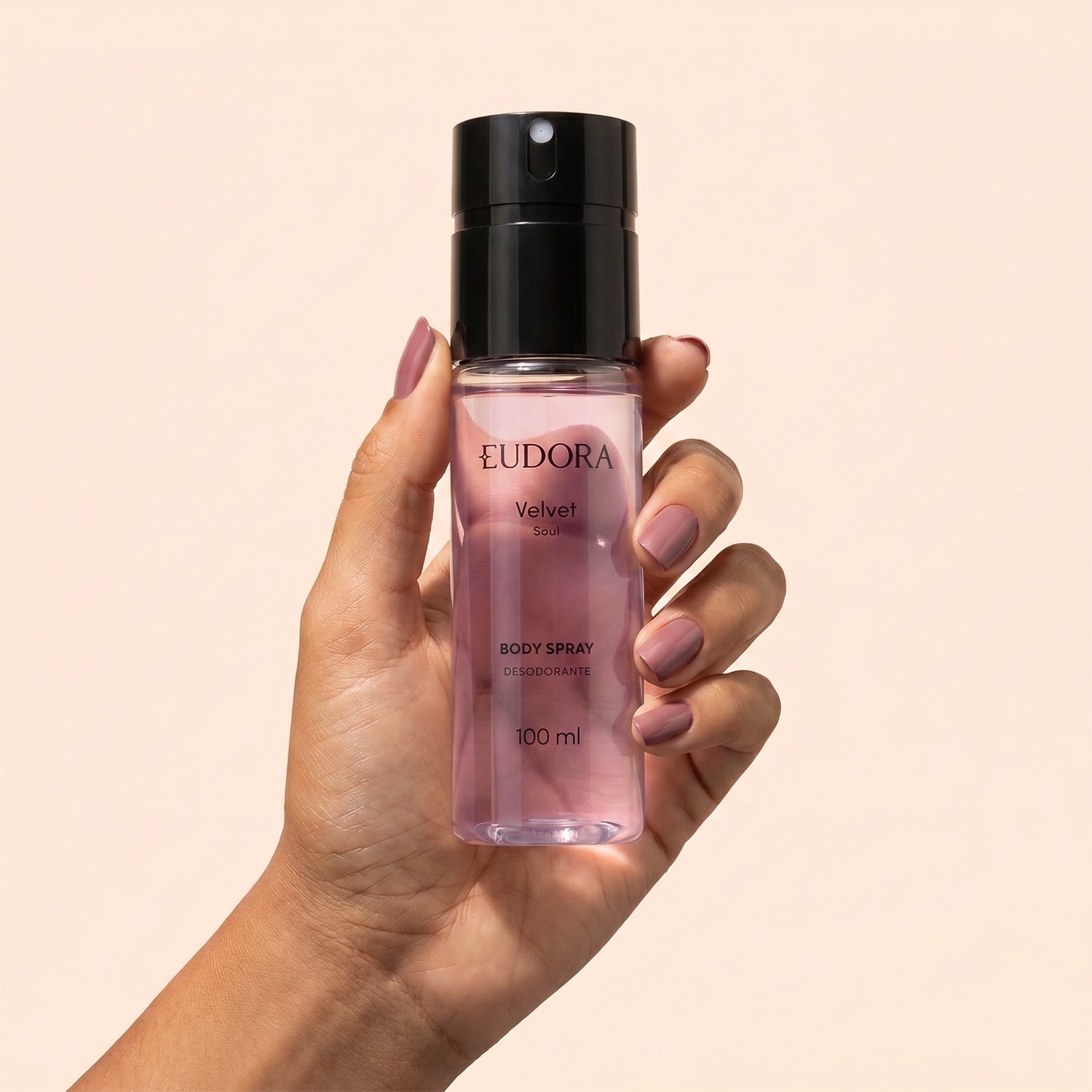 Eudora Combo Velvet Soul: Body Spray 100ml + Loção Corporal 250ml