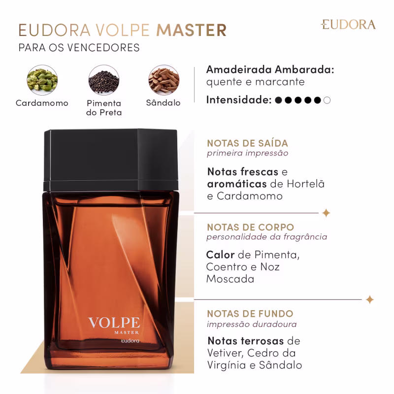 Volpe Master Desodorante Colônia 100ml