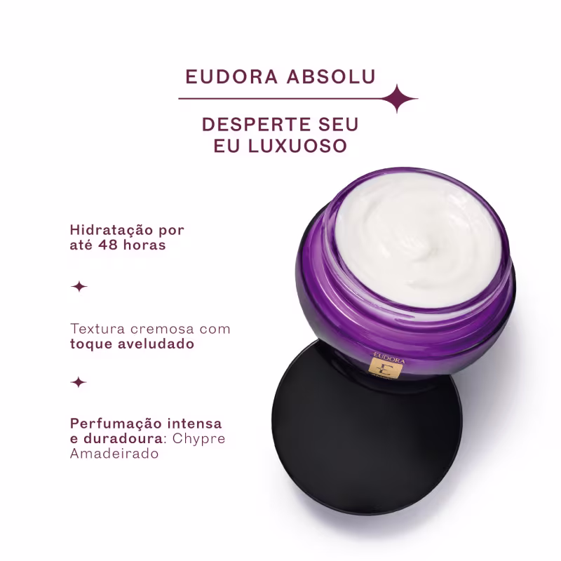 EUDORA Creme Hidratante Desodorante Corporal Absolu 200g