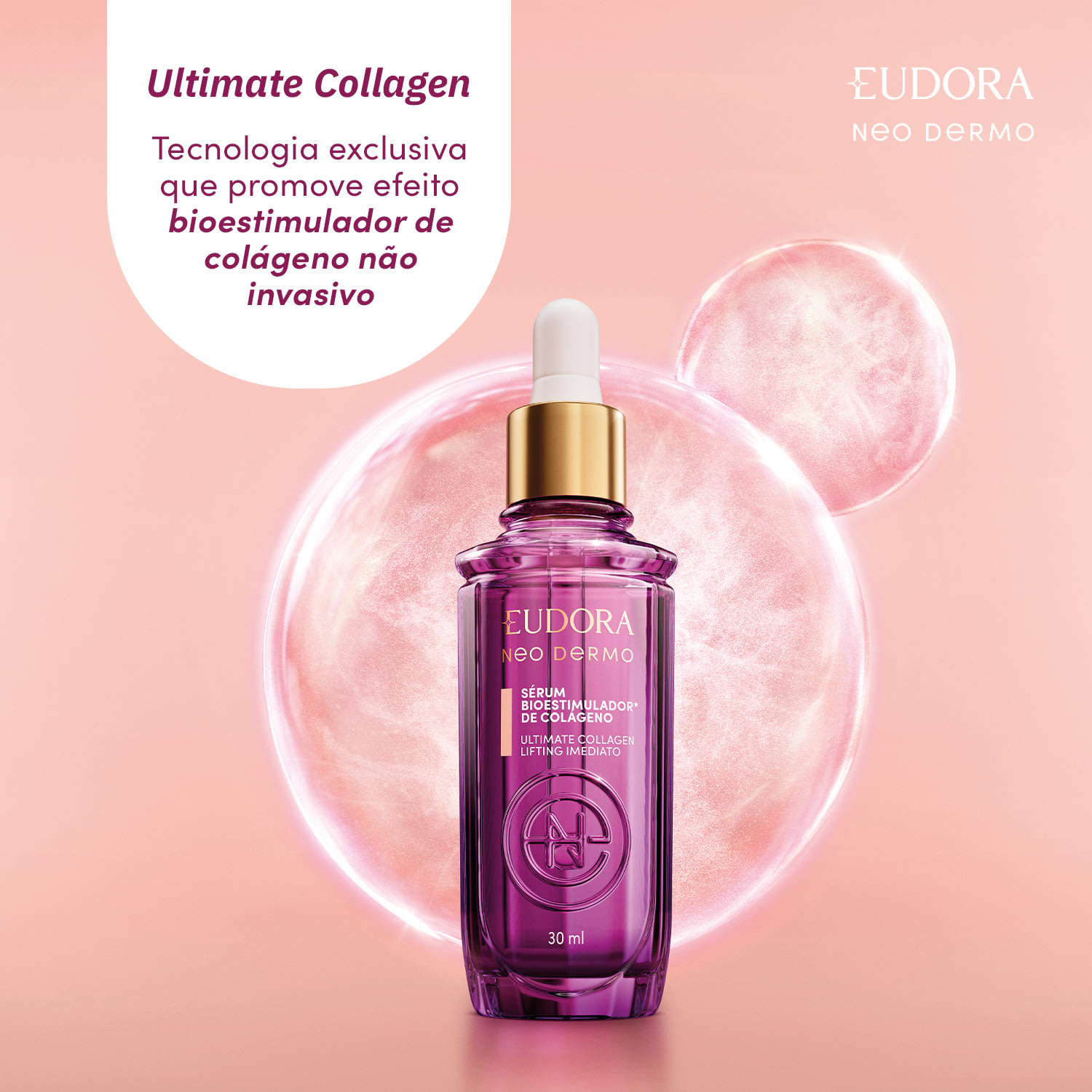 Neo Dermo Combo Presente Neo Dermo: Sérum Bioestimulador 30ml + Creme Contorno 50g + Sacola